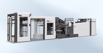 全自動卡紙貼面機